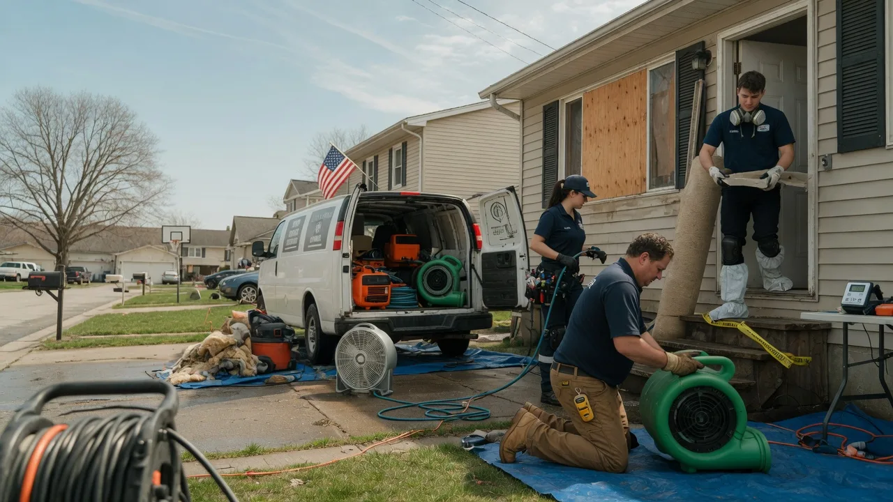 Water Damage Restoration in Dolphin, VA near me